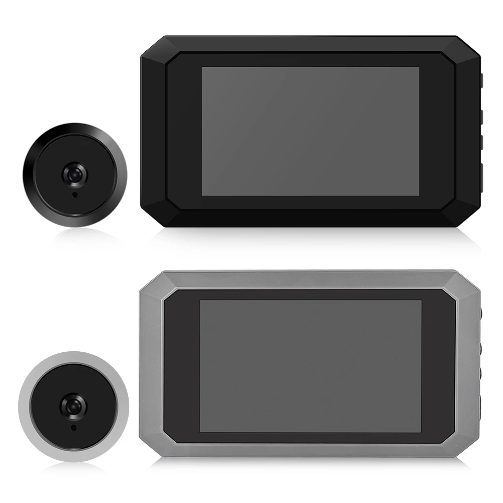 Digital Magic Eye Electronic Viewfinder Photo Recording Door Peephole Camera 3.97in LCD Screen 1400mAh Build-in Lithium Battery