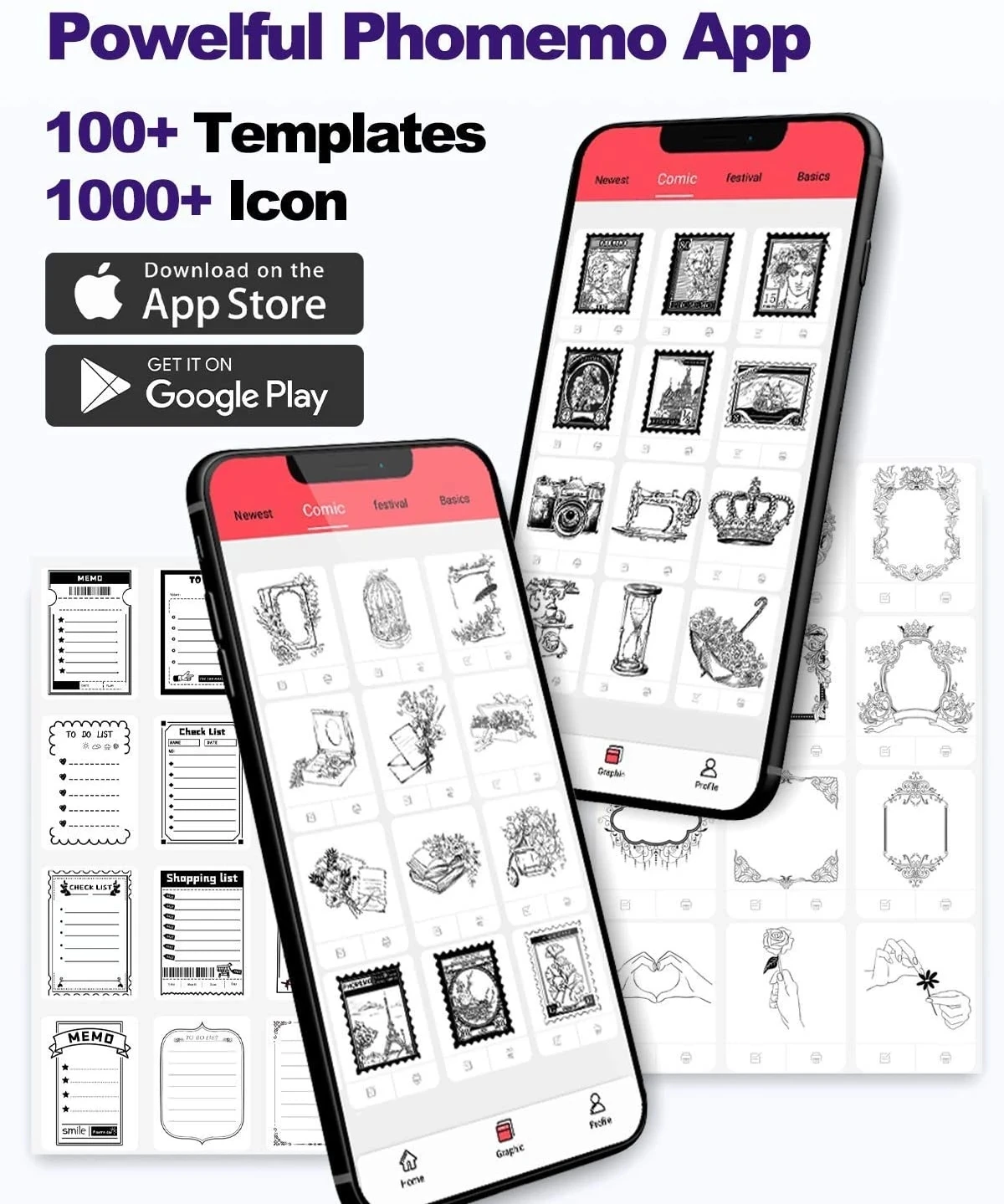 Phomom03 – imprimante Photo Portable sans fil, Mini-code à barres, sans encre, pour étiquettes de téléphone