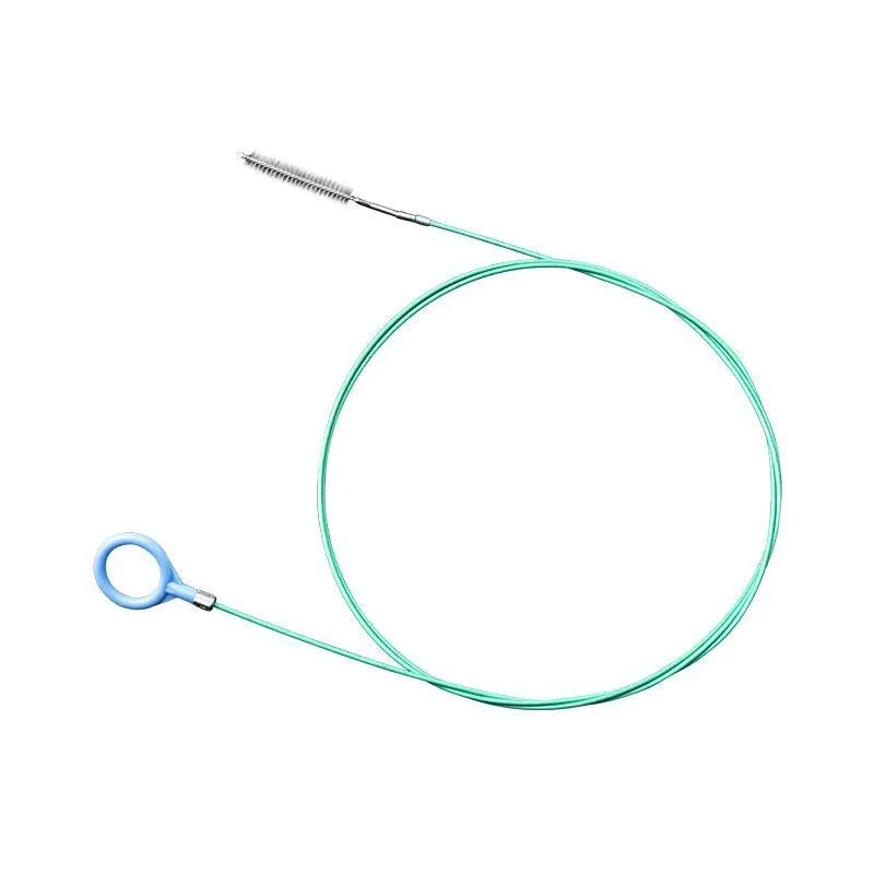Car drain dredger, sunroof drainage, household decontamination, new car wash brush, drain hole cleaning brush