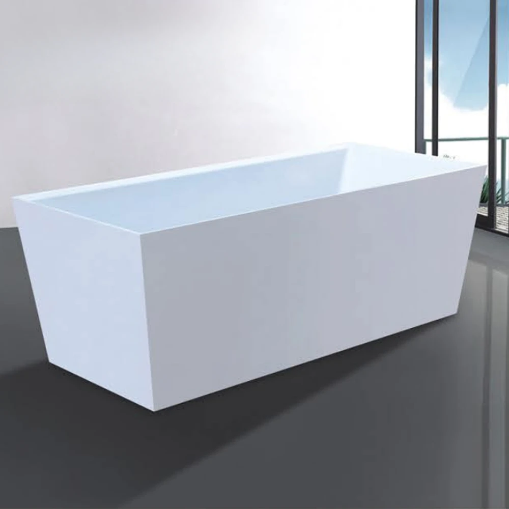 Luxury Modern Indoor Free Stand Alone Acrylic massage Bath Tub Bathroom Soaking Freestanding Bathtubs