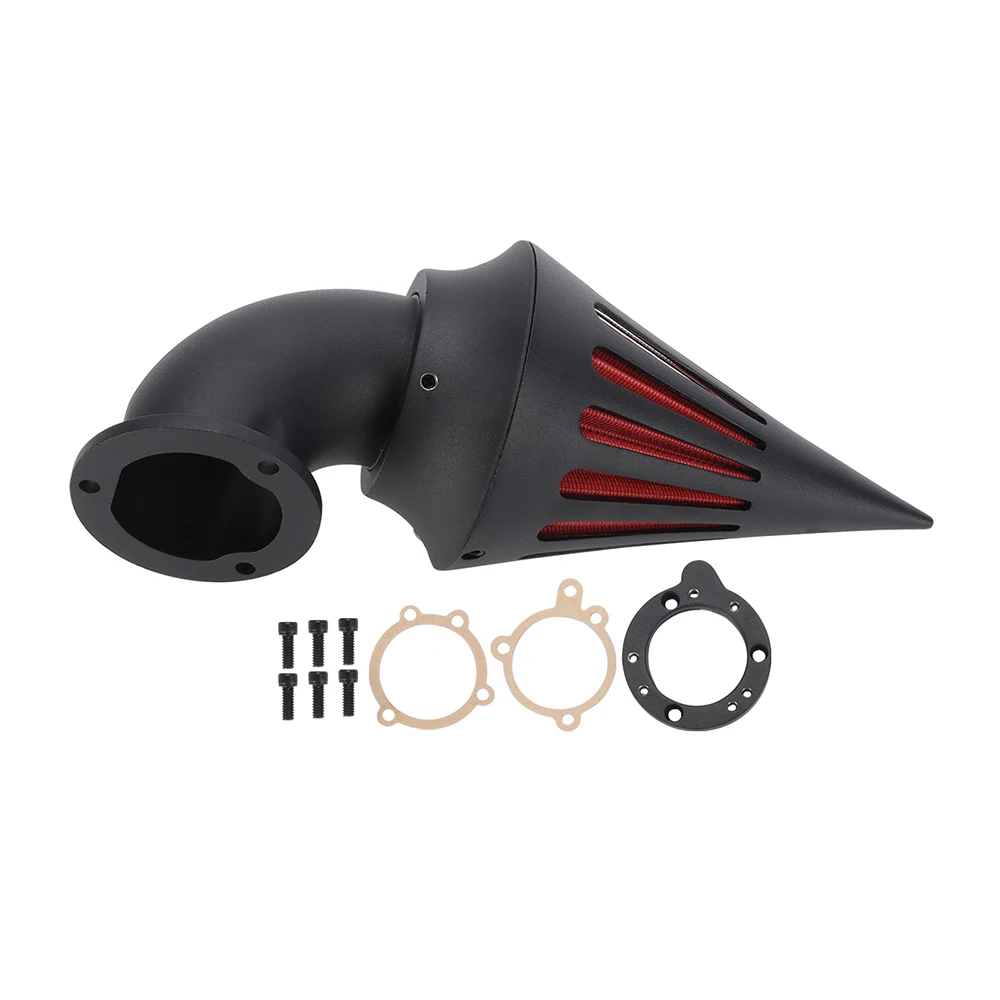 CNC Motorcycle Spike Air Cleaner Intake Air Filter System Kits Aluminum For Harley Sportster XL 72 48 883 1200 Iron Forty Eight