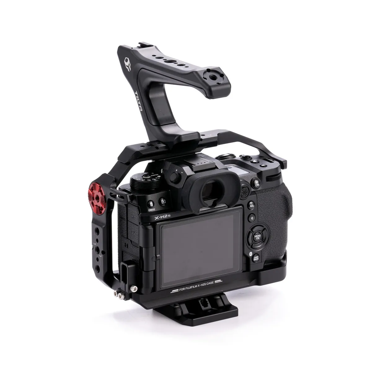 TILAT Camera Cage Dslr rig for Fujifilm X-H2S Camera Basic Kit TA-T36-A-B Cage Top Handle Lens Adapter Support TA-T36-FCC-B
