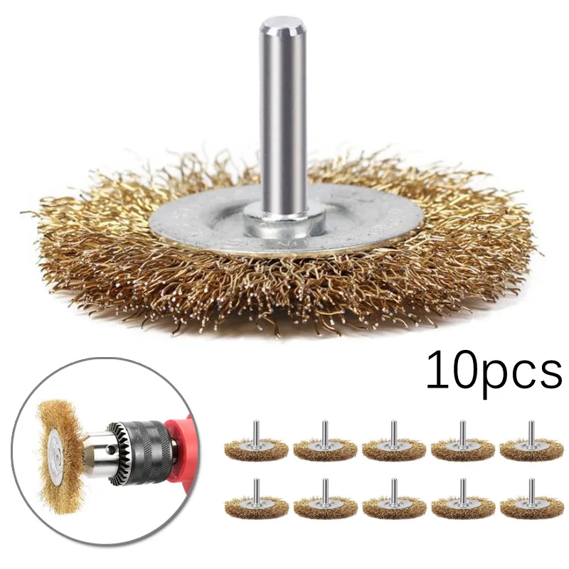 

Essential Tool Kit Antirust Wire Brushes for Efficient For Electric Grinding Work Each Measures 50mm in Diameter