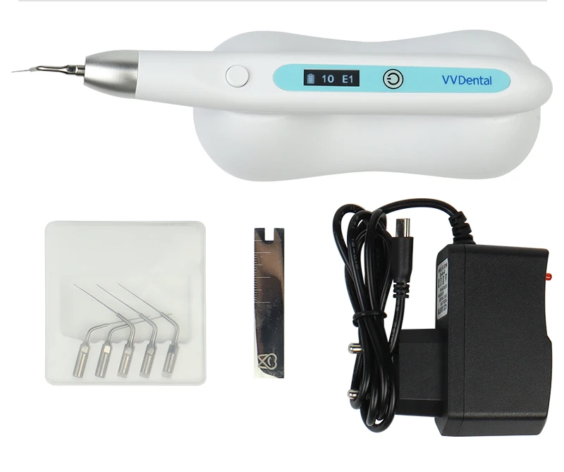 Dentaler Endoaktivator, Ultraschall-Irrigator, Ultraschall-Endoaktivator für die Wurzelkanalreinigung und die Entfernung von verkalkten Flecken in der Zahnmedizin. – Detail 9