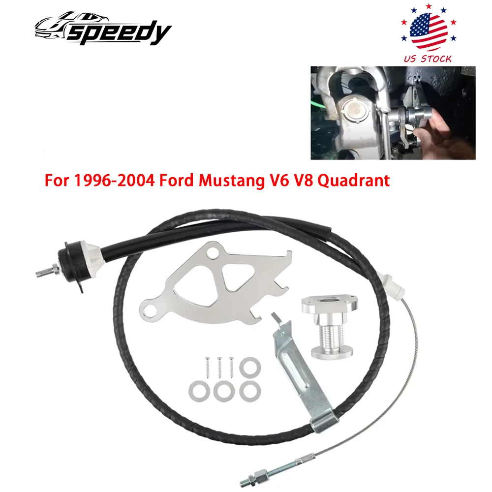 

Для Ford Mustang V6 V8 1996-2004 годов четырехъядерный алюминиевый трос сцепления и комплект регулятора брандмауэра