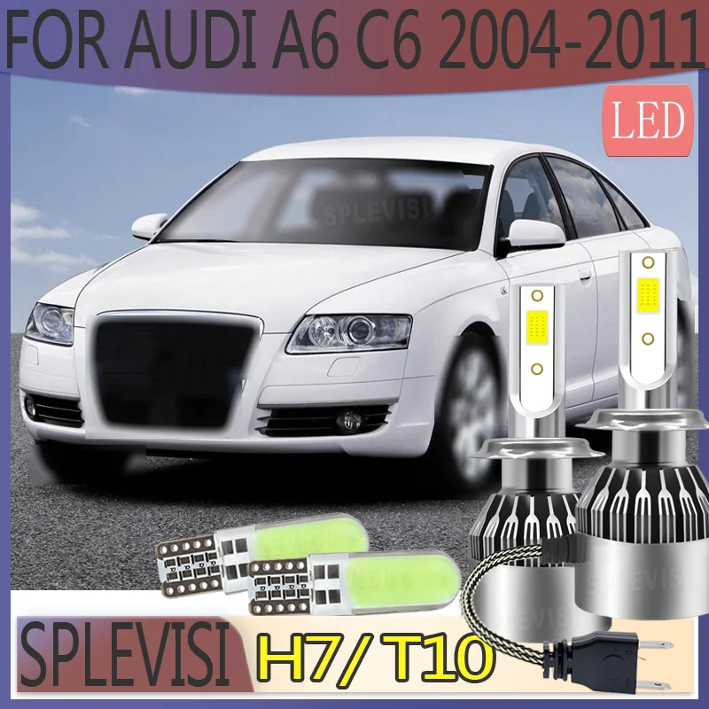 

Waterproof Energy Efficient Quick Plug Dustproof warranty LED Headlight For Audi A6 C6 2004 2005 2006 2007 2008 2009 2010 2011