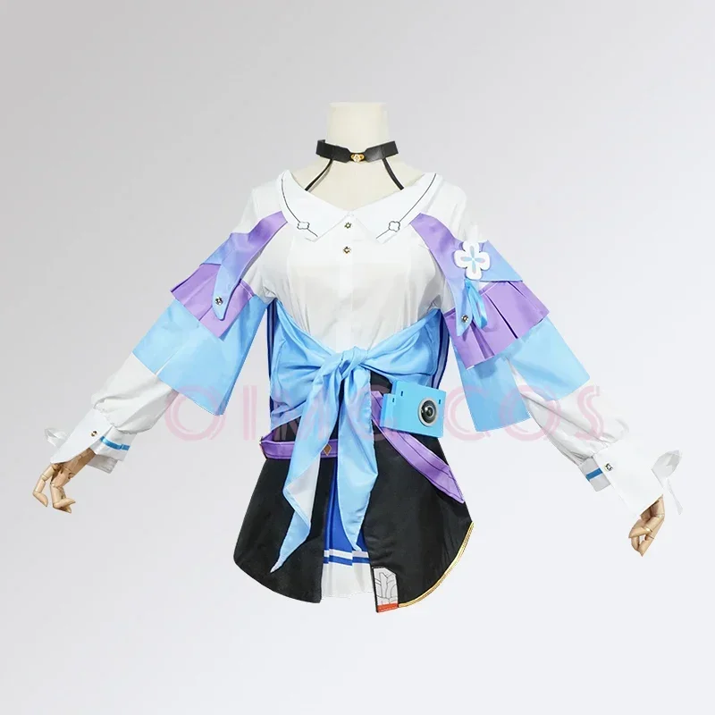 March 7th Cosplay Costume Honkai Star Rail Carnival Uniform Wig Anime Halloween Costumes men Game