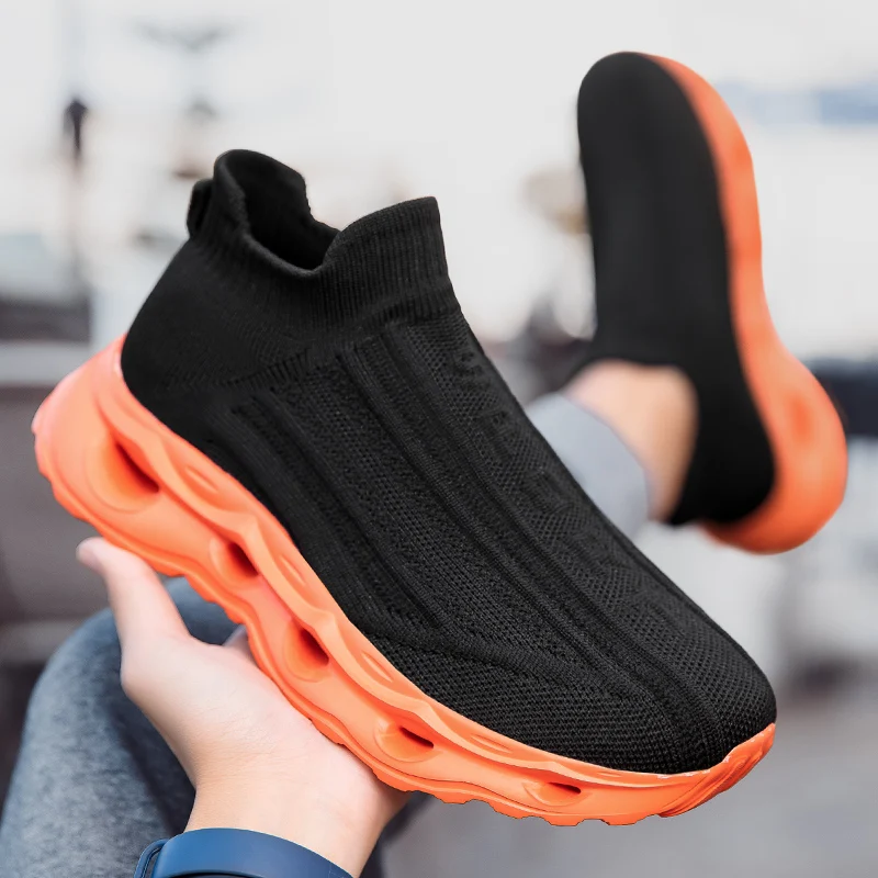 

Men Women Unisex Breathable Mesh Sports Shoes Comfortable Soft Lightweight Big Size 46