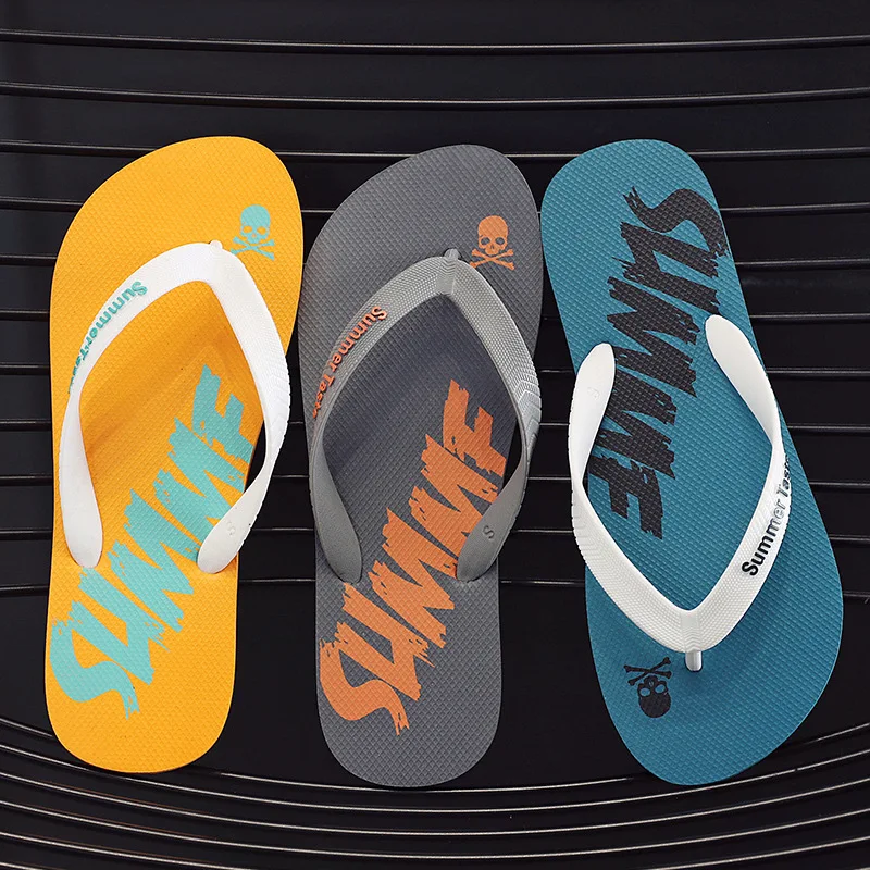 Flip Flops Slippers Men Summer Anti-skid Outdoor Casual Light Beach Sandals Household Slipper Students Slides Pantuflas Hombre