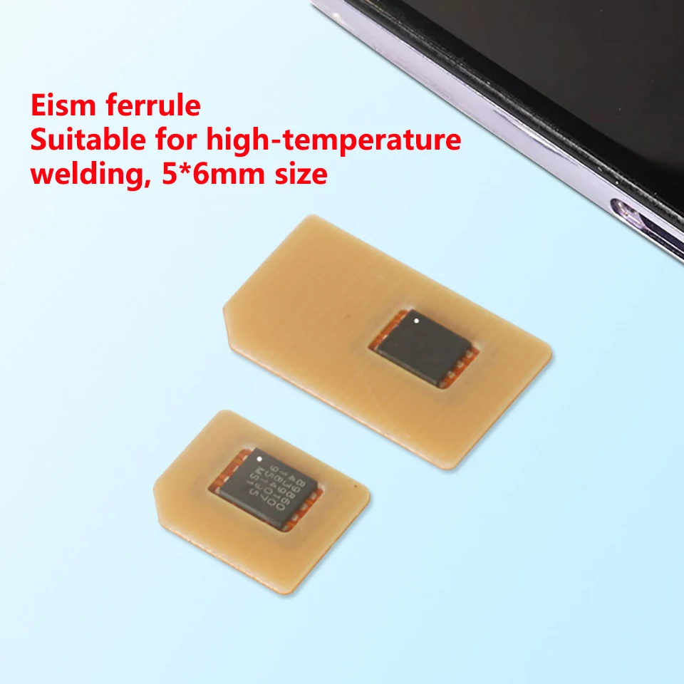 

for Compatible with 5×6 mm Chips eSIM to Mini SIM Card Adapter, eSIM Adapter Circuit Board, High-Temperature Resistant Soldering