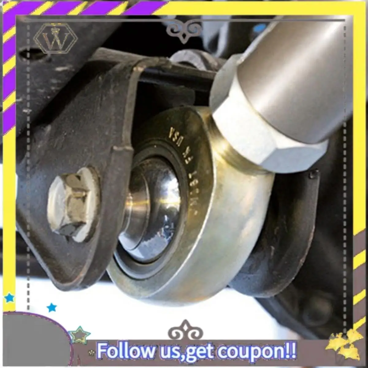 

ABXV-2-1/2Inch Adjustable Tensioning Rod Alternator Bracket Generator Bracket For Sbc Bbc 350 454