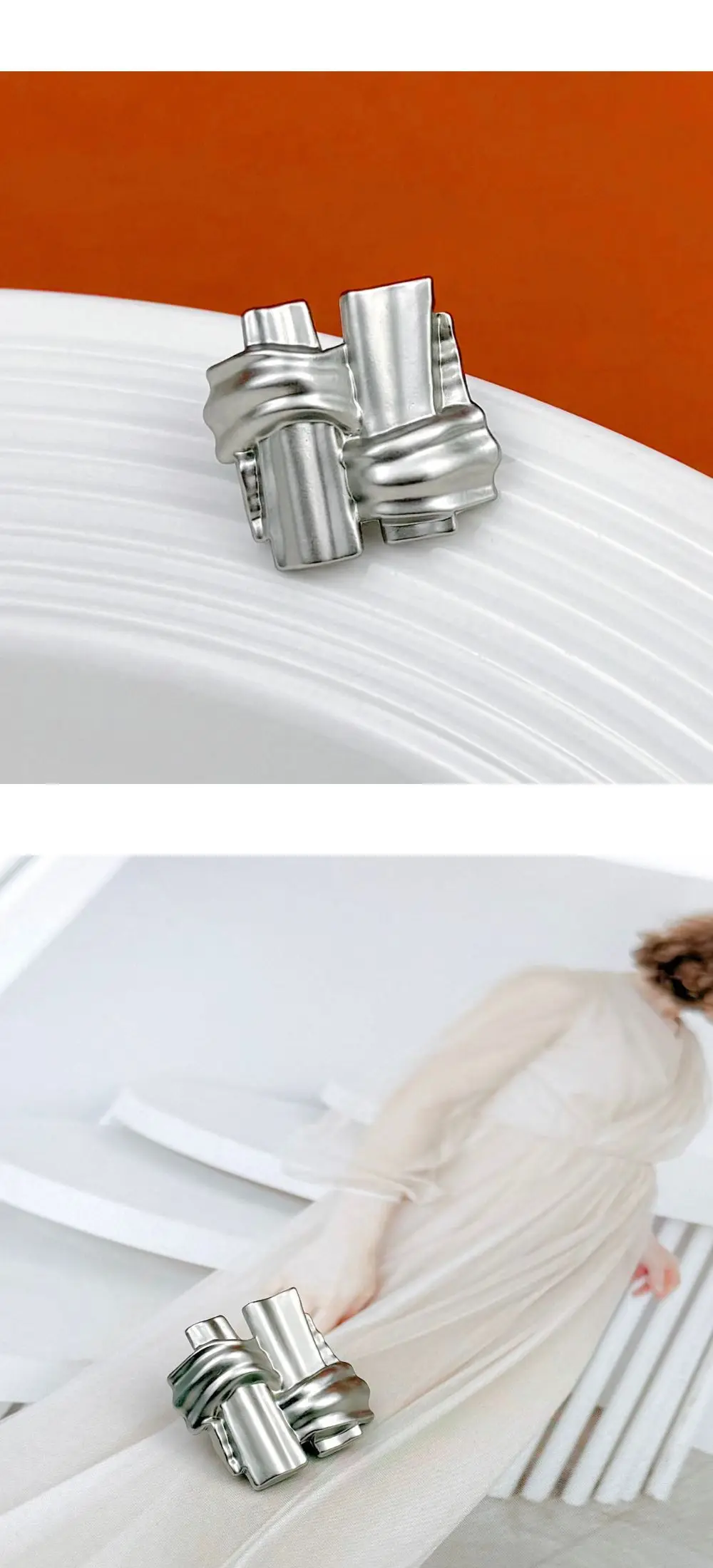 10 Stück Metallknöpfe zum Nähen, dekorative hochwertige Knöpfe für DIY-Bastelarbeiten, Kleidungszubehör, unregelmäßige, quadratische goldene Knöpfe – Detail 5