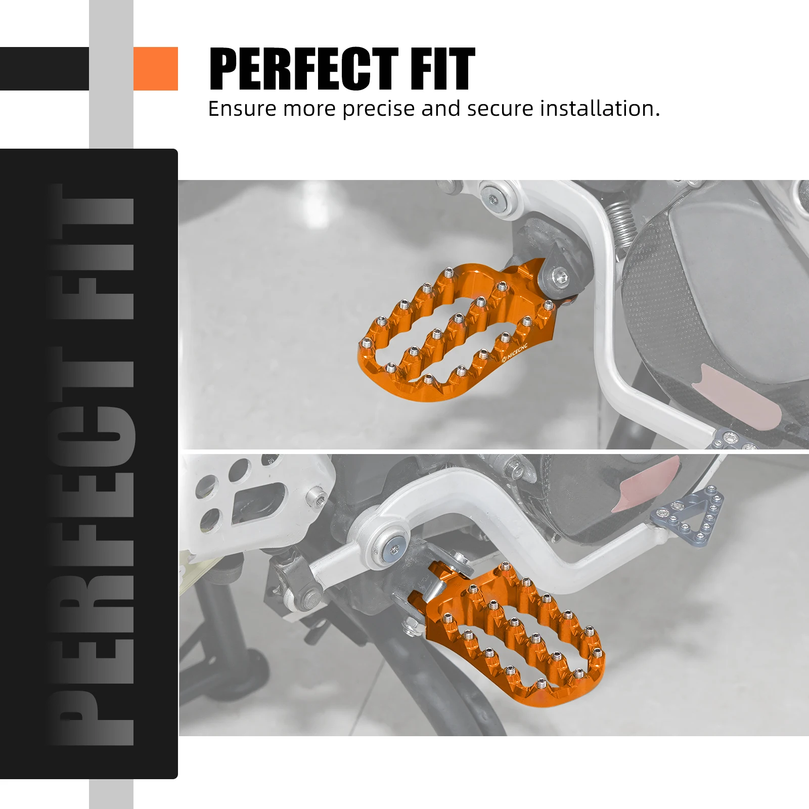 Für KTM 790 890 Adventure R/S/Rally 2021-2026 Einstellbarer Schalthebel Fußbremshebel Fußrasten Husqvarna Norden 901 – Detail 40