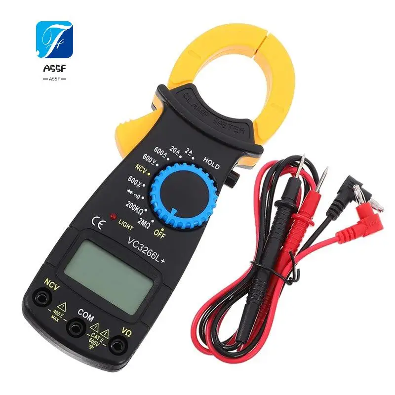 A55F-Digital Clamp Meter Multimeter Tester 3266L+ Pocket Multi Tester For Current Voltage Resistance Measurement