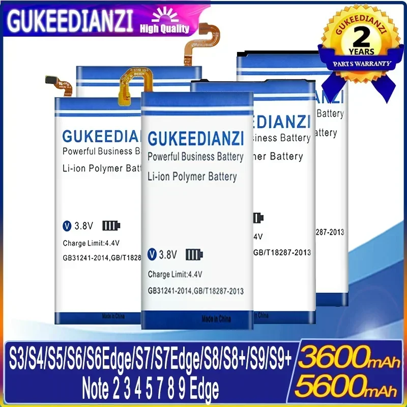 サムスンギャラクシーノートエッジ用バッテリー,2, 3, 4, 5, 7, 8, 9, s3, s4, s5, s6, s7, s8,s9 plus, s20, i9500、i9505、n9000、n9005、n7100、n7105