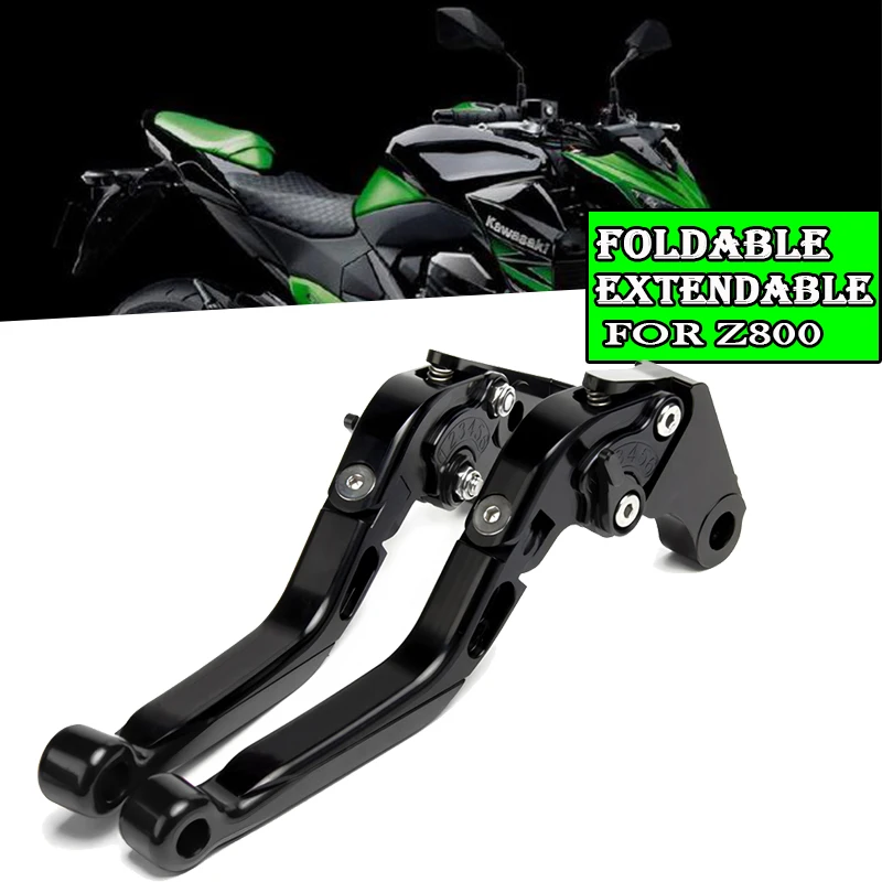 

Для Kawasaki Z800 EveRsion Z800E 2013 2014 2015 2016 2017, выдвижные регулируемые рычаги тормозной муфты z800, ручка