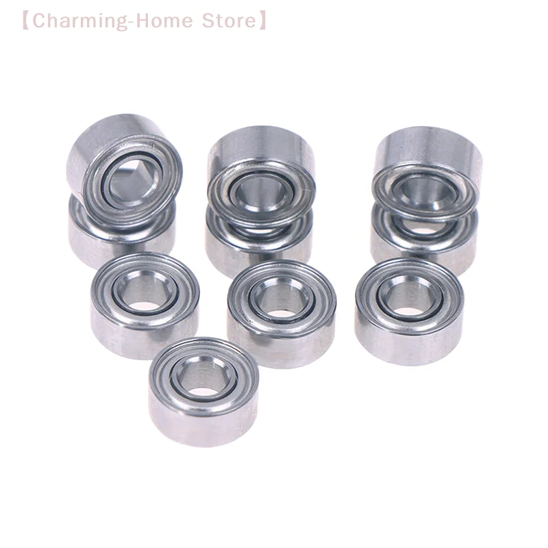 【M】10Pcs 683ZZ 3*7*3 Mm Miniature Bearing Chrome Steel 683 ZZ 2Z 683Z Inner Bore 3mm Small Deep Groove Mini Ball Bearings