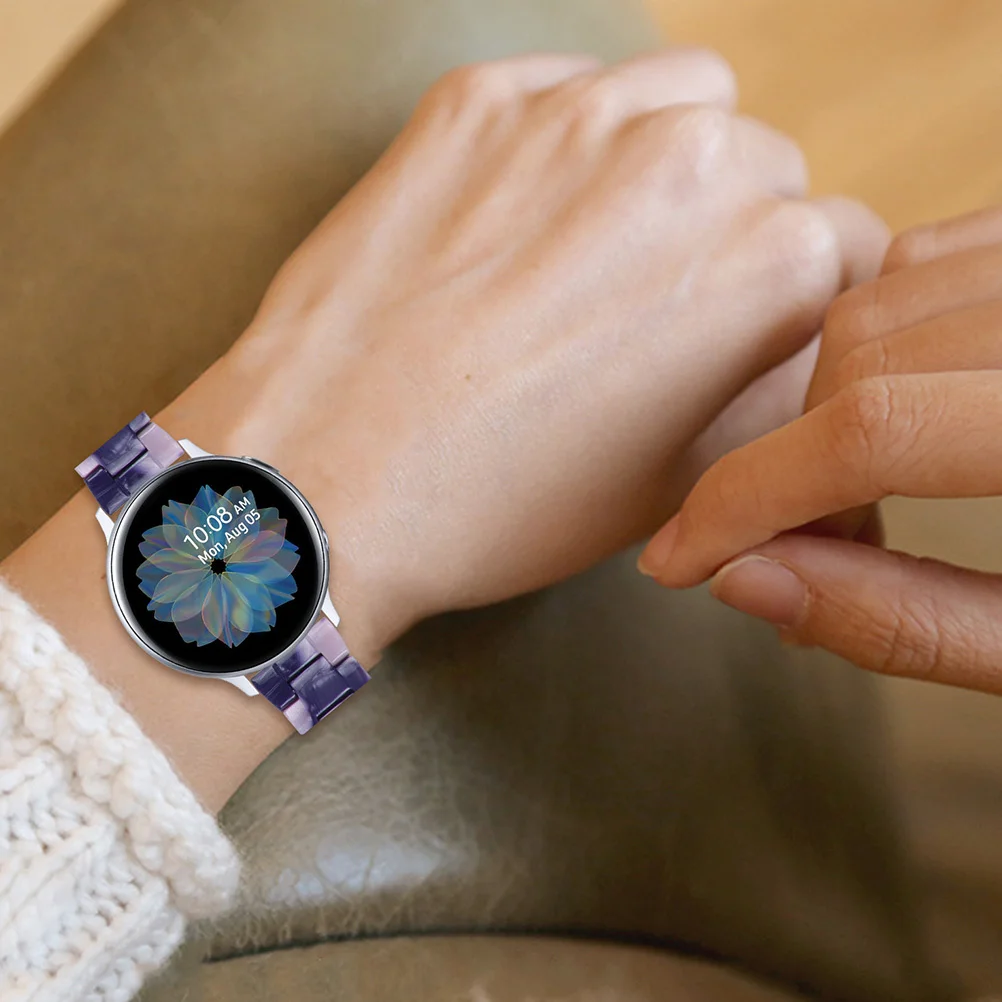 

1 шт., сменный ремешок для часов из смолы, совместимый декоративный, удобный, термостойкий