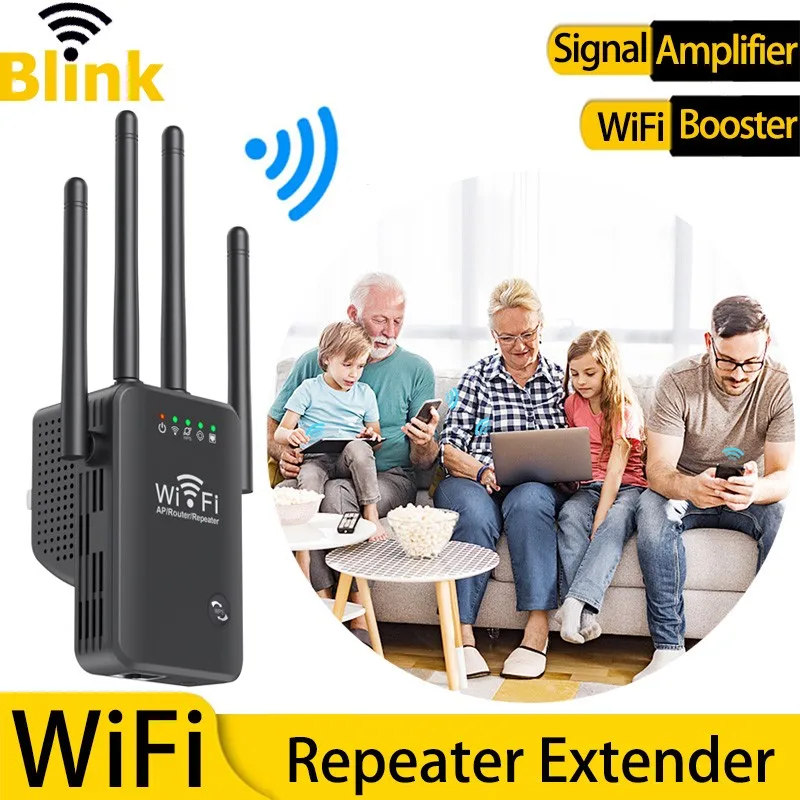 

Ретранслятор Wi-Fi с 4 внешними антеннами, беспроводной маршрутизатор, точка доступа, внутренний удлинитель мобильного сетевого сигнала дальнего действия, усилитель