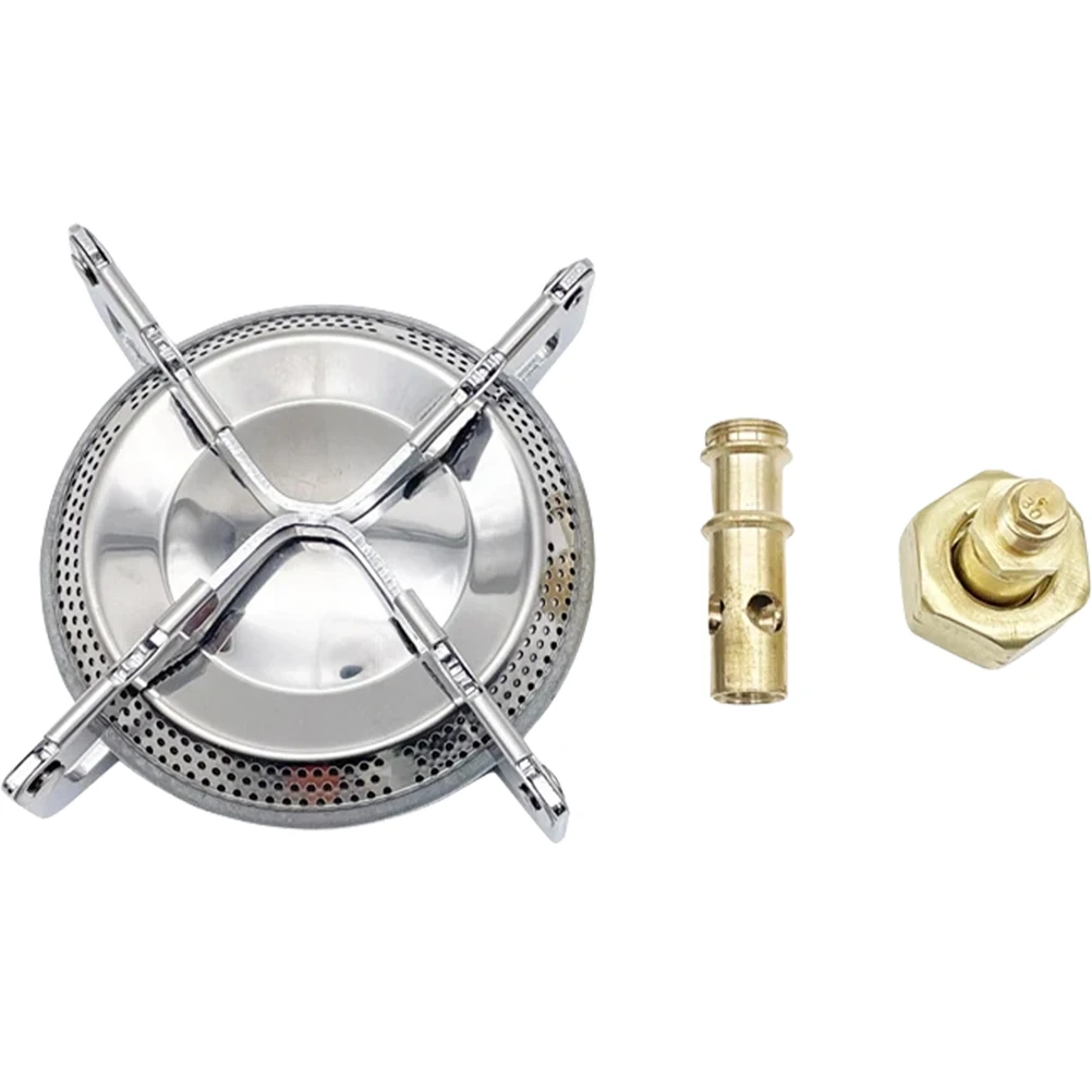 

Windproof Card Furnace Burner Cooking Stove Mini Portable Gas Hob Copper Camp Stoves Make Tea Outdoor Camping