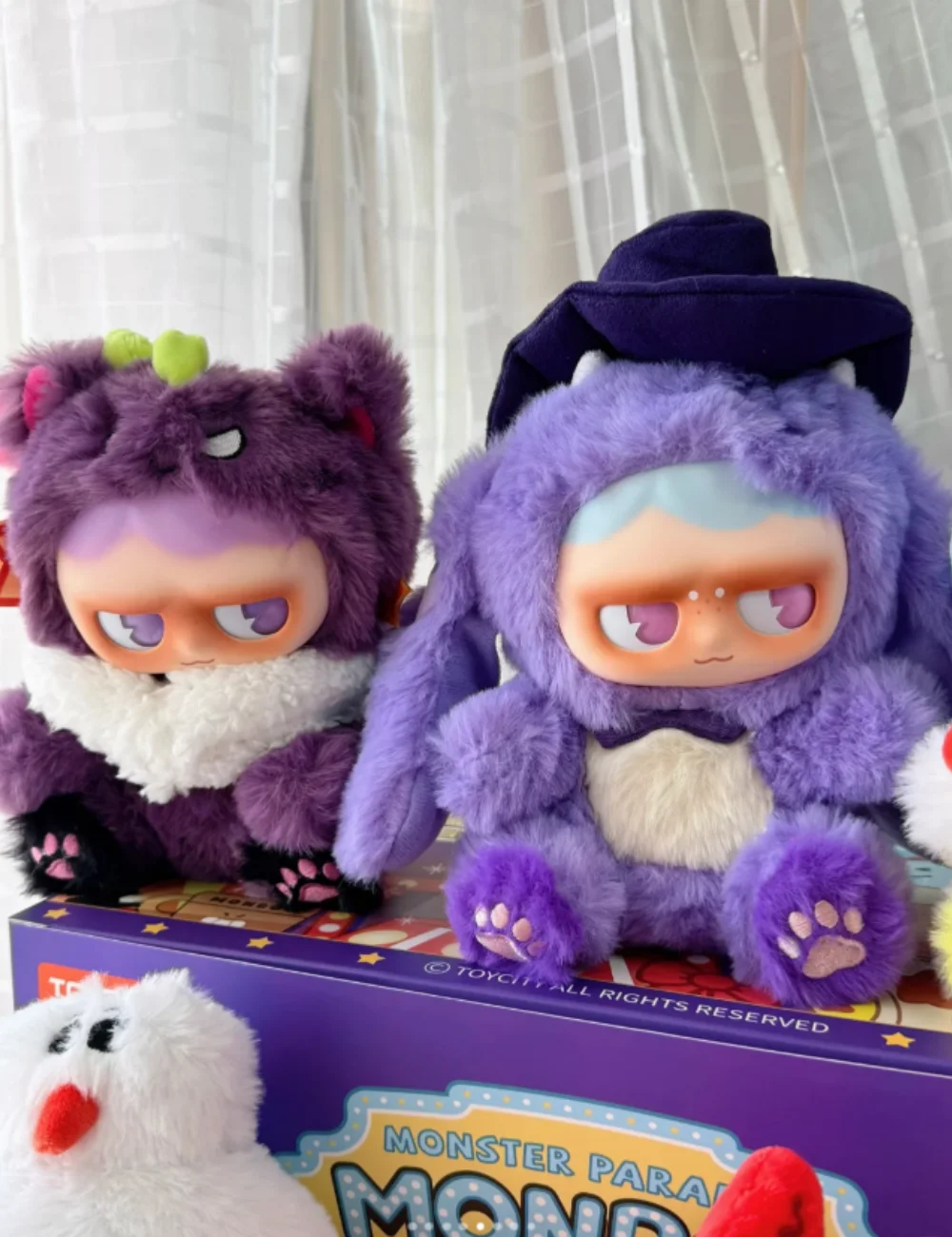 

Genuine Monboo Monstere The Paradise Series Mystery Box Cute Vinyl Plush Bag Pendant Doll Monboo Blind Box Trendy Toys Gift