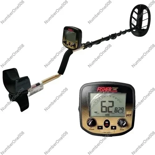 Detector de Metales Profesional FISHER RESEARCH LABS Gold Bug Pro para Búsqueda de Oro, Tesoros, Gemas y Monedas Subterráneas, Kit de Búsqueda de Largo Alcance