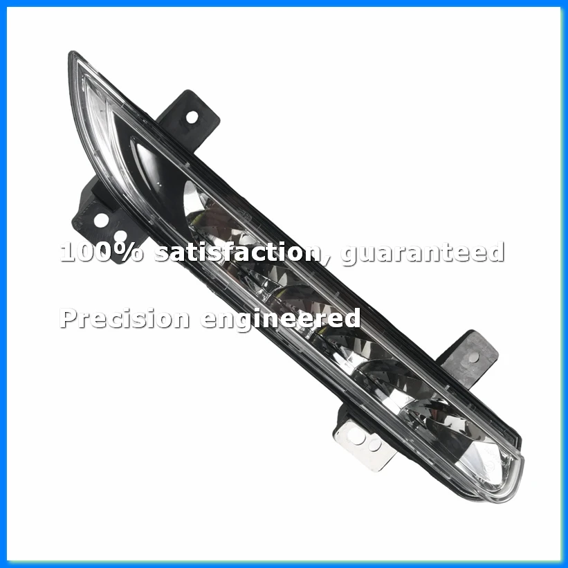 ●Car Front Left LED DRL Fog Light for Fluence 2014+ Auto Driving Lamp Daytime Running Light Bumper Lamp-A57M