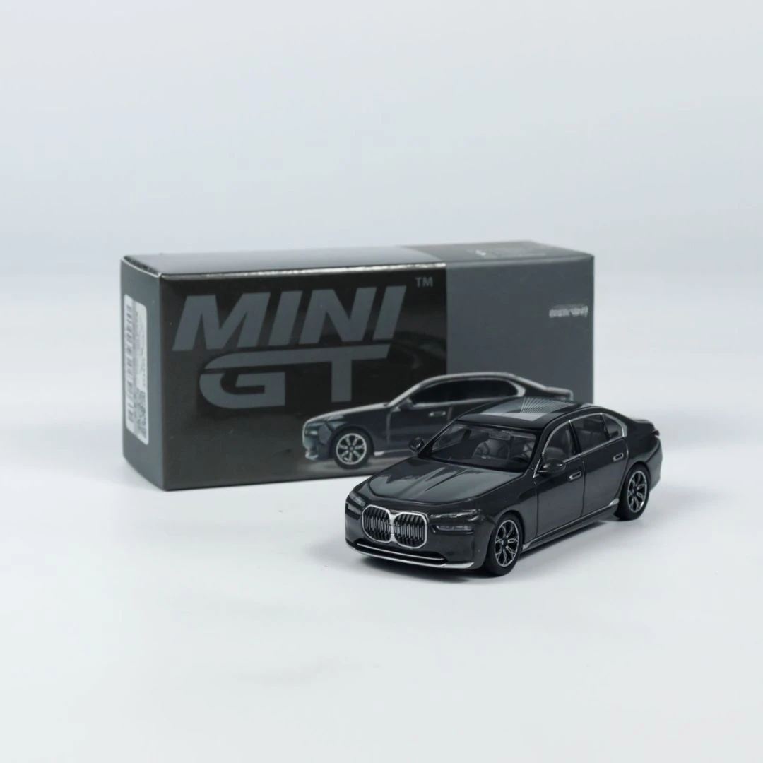 MINIGT 1:64 i7 xDrive60 Dravit Grey  Diecast Model Car