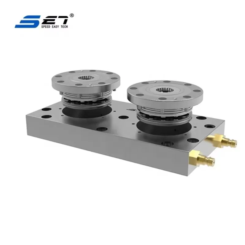 Q2GWB-10 Two-Unit Zero Point Locator Base Board for CNC Machine Tools Automated Primarily Machining Rapid Clamping Systems Used