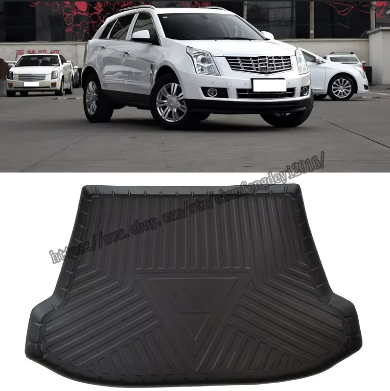 

Для Cadillac SRX 2010-2016 задний багажник грузовой водонепроницаемый напольный поднос багажник коврик автомобильные аксессуары