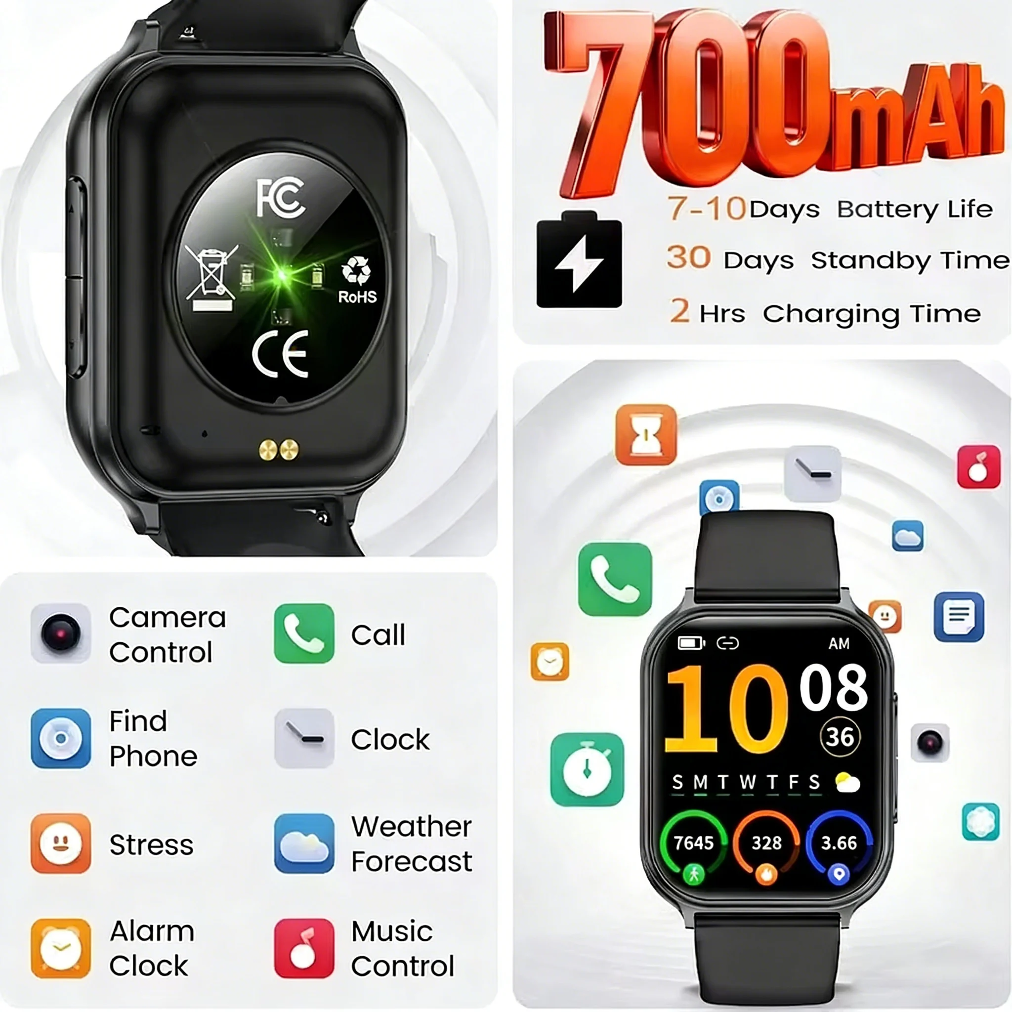 Nuevo Reloj Inteligente AMOLED - Smartwatch Watches For Women With Gps reseña y precio