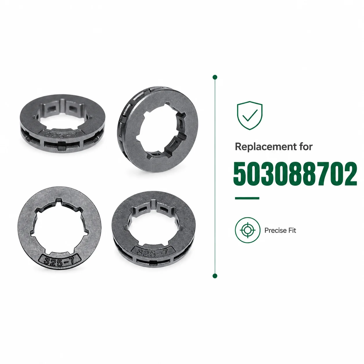 Clutch Drum Rim Sprocket Oil Pump Kit w/ Needle Bearing Bar Plate For Husqvarna 55 51 154 254 50 Special Chainsaw OEM 503088702
