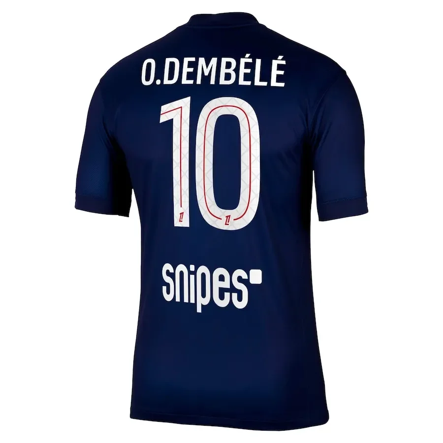 قمصان كرة القدم للرجال والنساء بأكمام قصيرة للاعبين المنزليين في باريس سان جيرمن (psg) في موسم 25-26