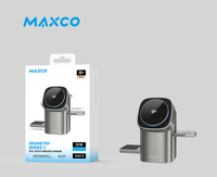 Qi2 Magnetic Wireless Charger Fast Charger 3-in-1 Intelligent Fast Charging 15W for IPhone 12/13/14/15/16 for Iwatch & AirPods