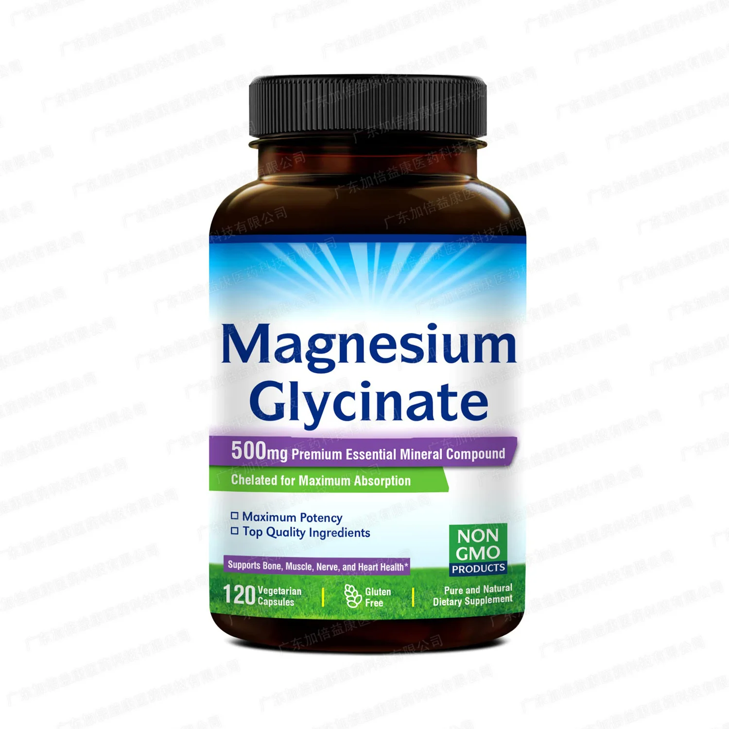 Magnesium capsule continuously supplements vitamins to improve sleep quality and health and relieve muscle fatigue