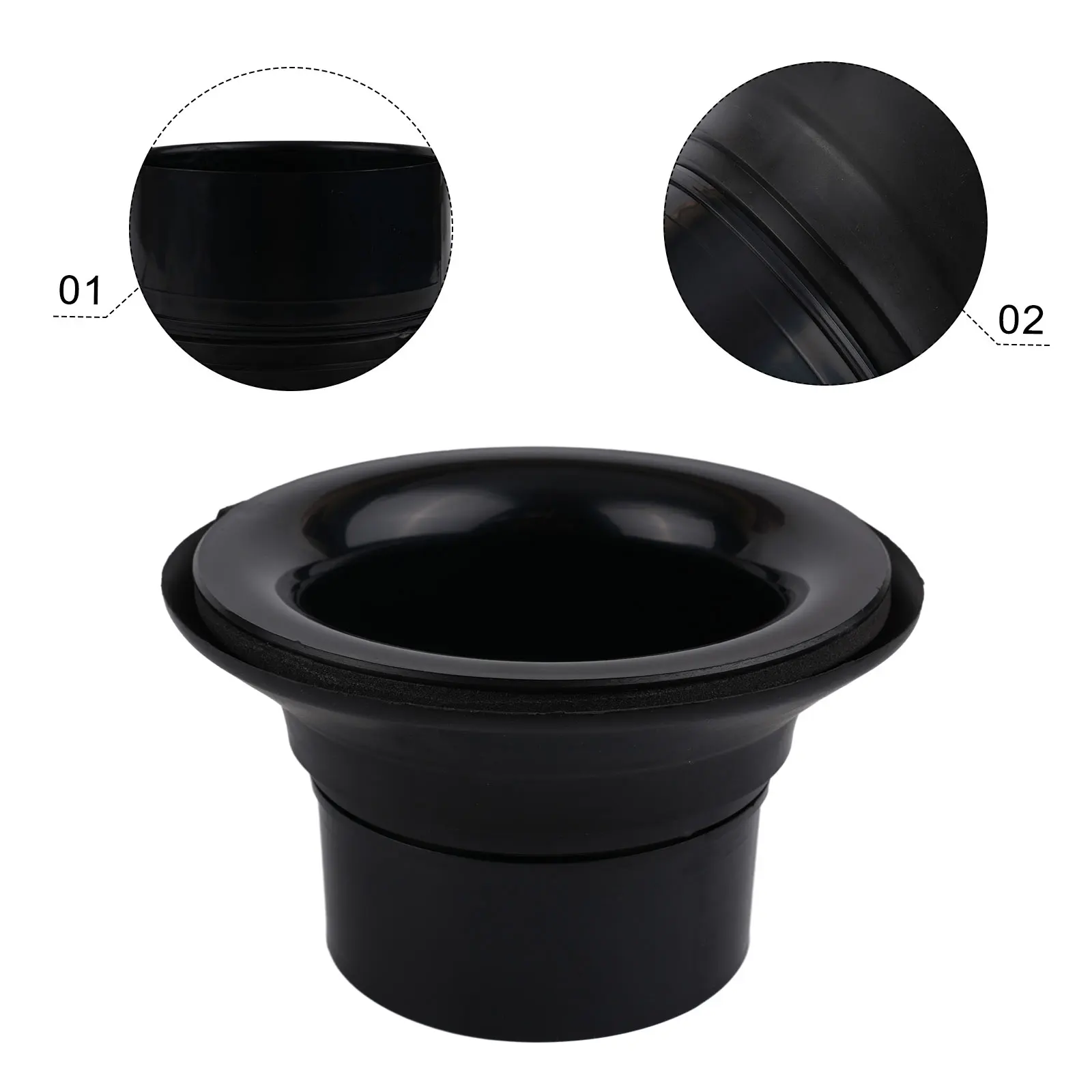 Enhancer Bass Drum Percussion Accessories 1 Set Insert Port ABS+Rubber Enhancement Hole High Quality Replacement