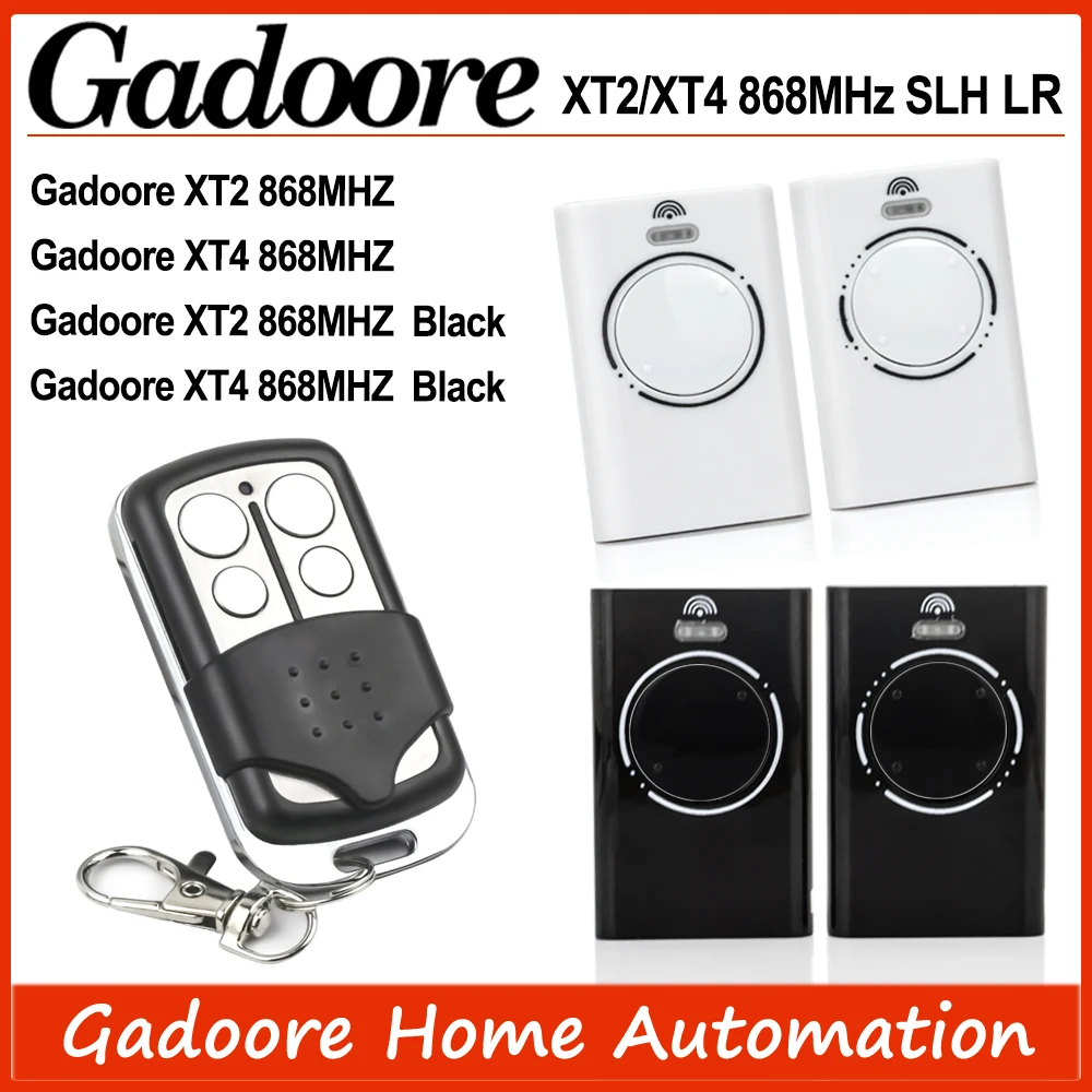

Gadoore XT2 XT4 868 SLH LR Garage Door Remote Compatible with 868Mhz Frequency XT2 XT4 868 SLH, XT2 XT4 868 SLH LR