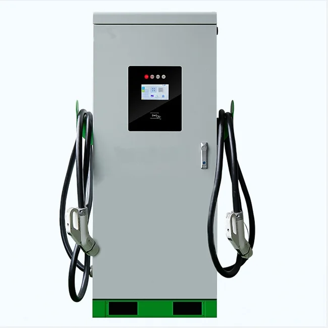 20-180KW 380V DC Fast Electric Car Charging Station with GB/T CCS2 7 Inch Color Touch Screen LCD EV Charger Manufactures