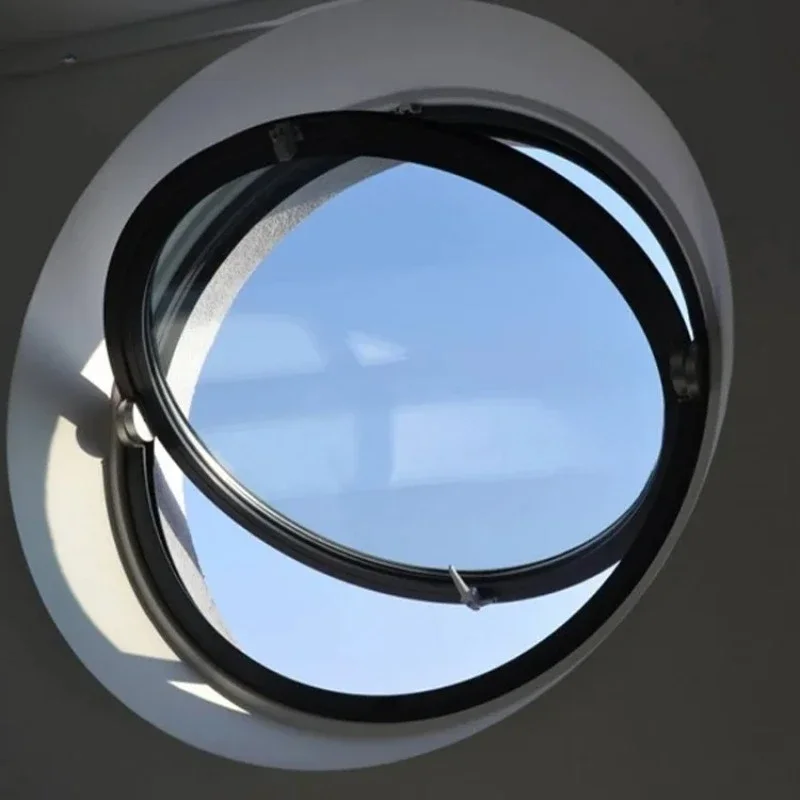 For Aluminum Circular Window Aluminum Circle Round Vertical Pivot Window