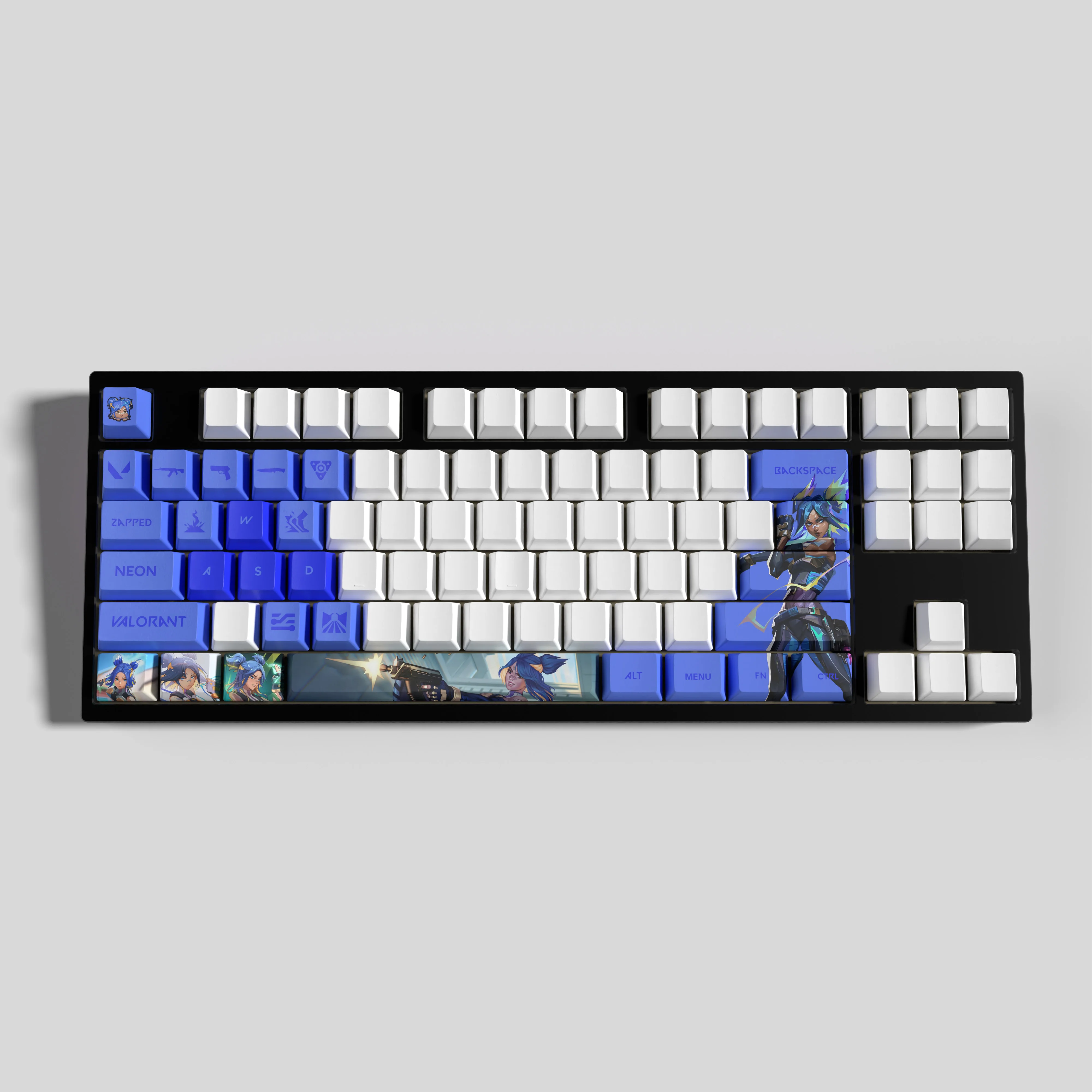 Vlaorant Keycaps Neonkeycaps 29Keys Mini Set Oem Profiel Pbt Dye Sub Keycaps