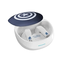 MARVEL Auriculares Bluetooth semi-in-ear Auriculares con cancelación de ruido con bajo retardo y batería de larga duración para Apple y Android