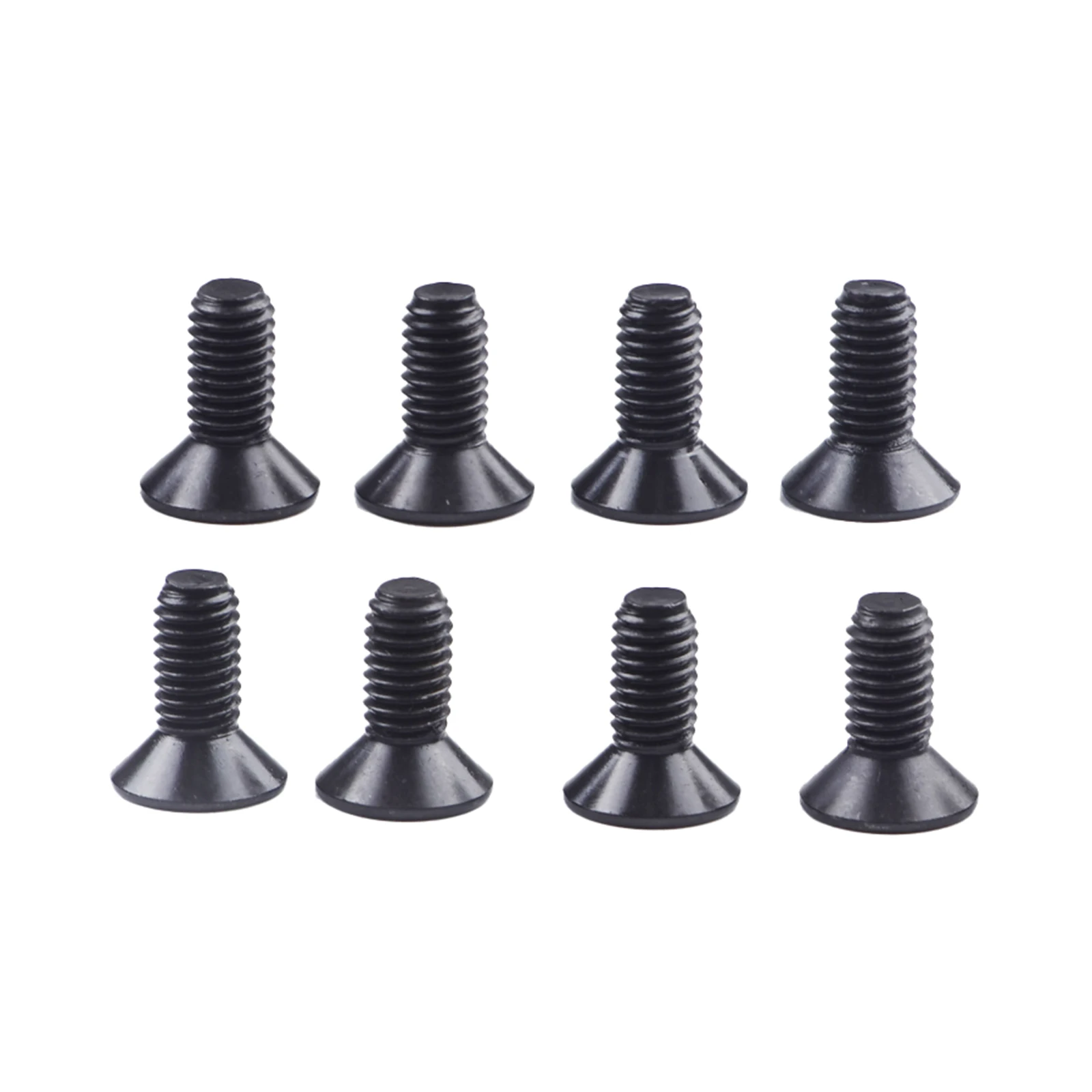 Bicycle Elf-locking Pedal Lock Bike Lock Shoe Cleat Bolts 8 Pieces Screw Black For SPD Self-locking Pedal Locks Supplies