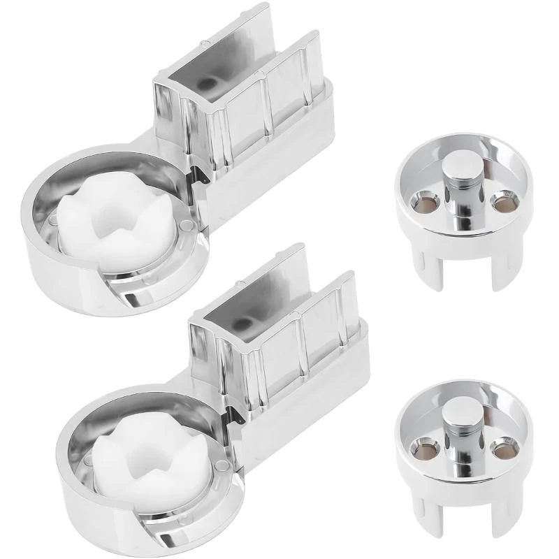 J2HB Corrosion Resistant Bathroom Turn Lightweight Turn Mechanism Shower Room Hardware Simple Installation for Household
