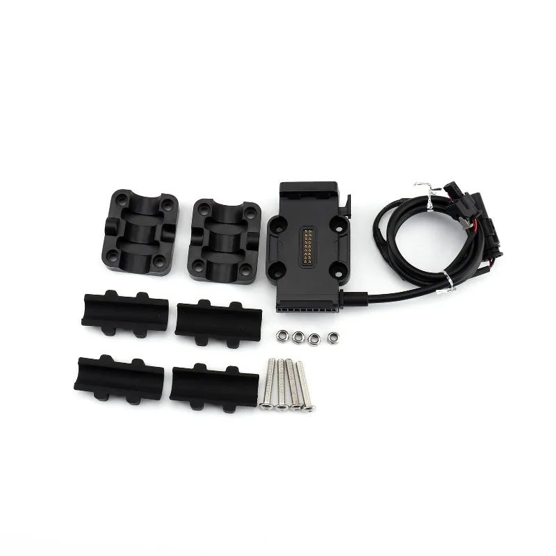 Universal Power Base Phone Navigation Bracket Power Supply Wireless Charing 12mm/22mm Roll Bar Base For BMW R1250GS ADV R1200GS