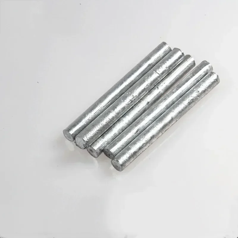 

High Purity Zinc Metal Rod 99.5% Ingot Round Bar Anode 3-30MM Custom for Electroplating Marine Anticorrosive Projects