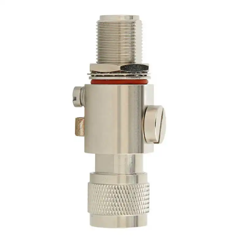 MC-6BP Coaxial Lightning Arrestor 200W DC 0MHz to 6GHz IP67 Waterproof N Type Coaxial Arrester for Indoor Outdoor