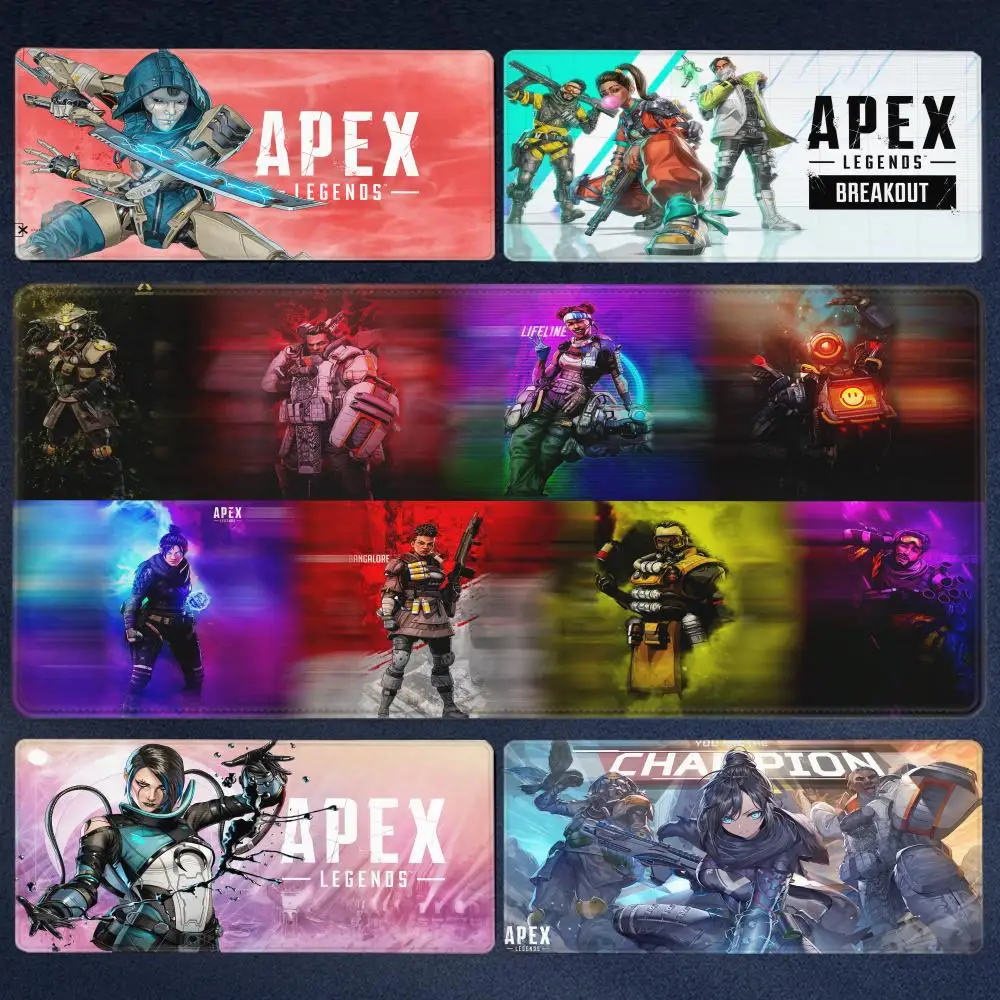 

game a-apex hot Mouse Pad Mousepad Large Gaming LockEdge Thickened Computer Keyboard Table Desk Mat