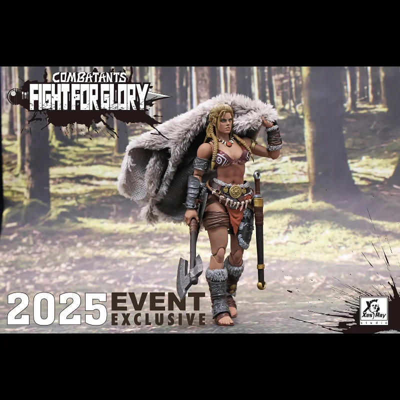 

Limited Edition Pre-Order 12-Inch Xesray Battle For Honor Anime Action Figure Golden Hilde Collectible Model For 2025 Event