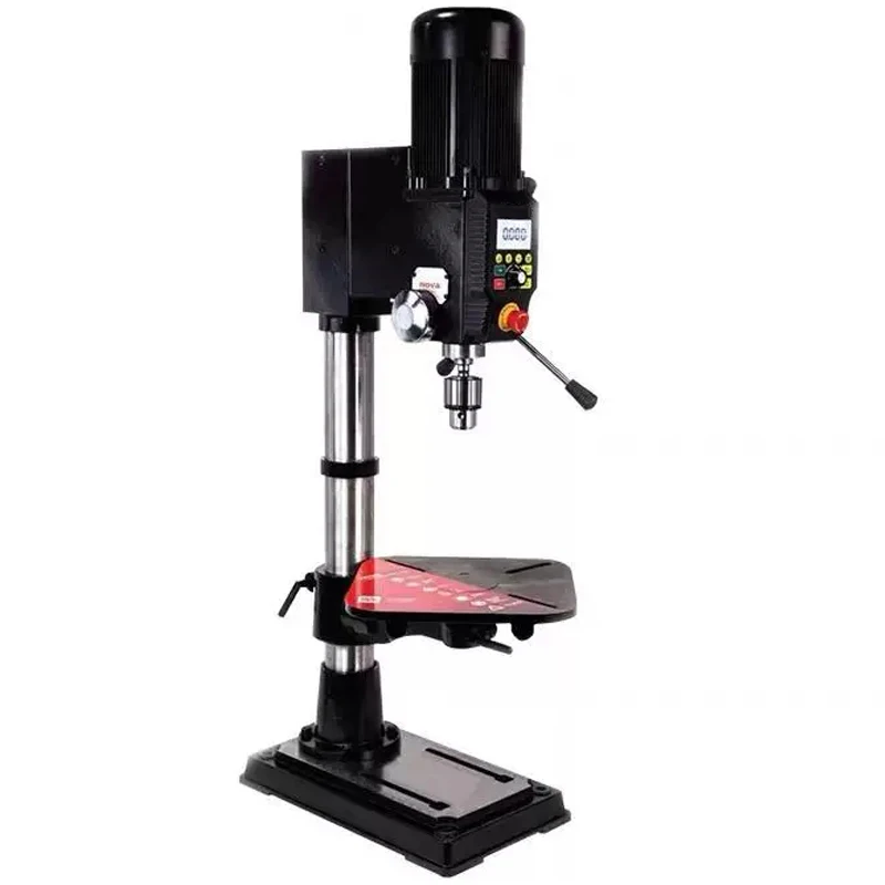 Smart Bench Drill Multifunctional, Digital-Display, High-Precision Vertical Drilling Machine with Laser Alignment A(Customized)