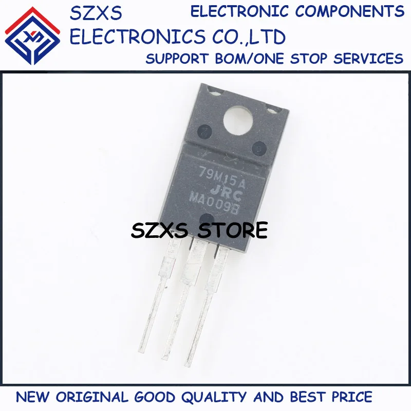 New Original 10Pcs 79M15A NJM79M15FA TO-220F Three Terminal Voltage Regulator In Stock Electronic Components Good Quality